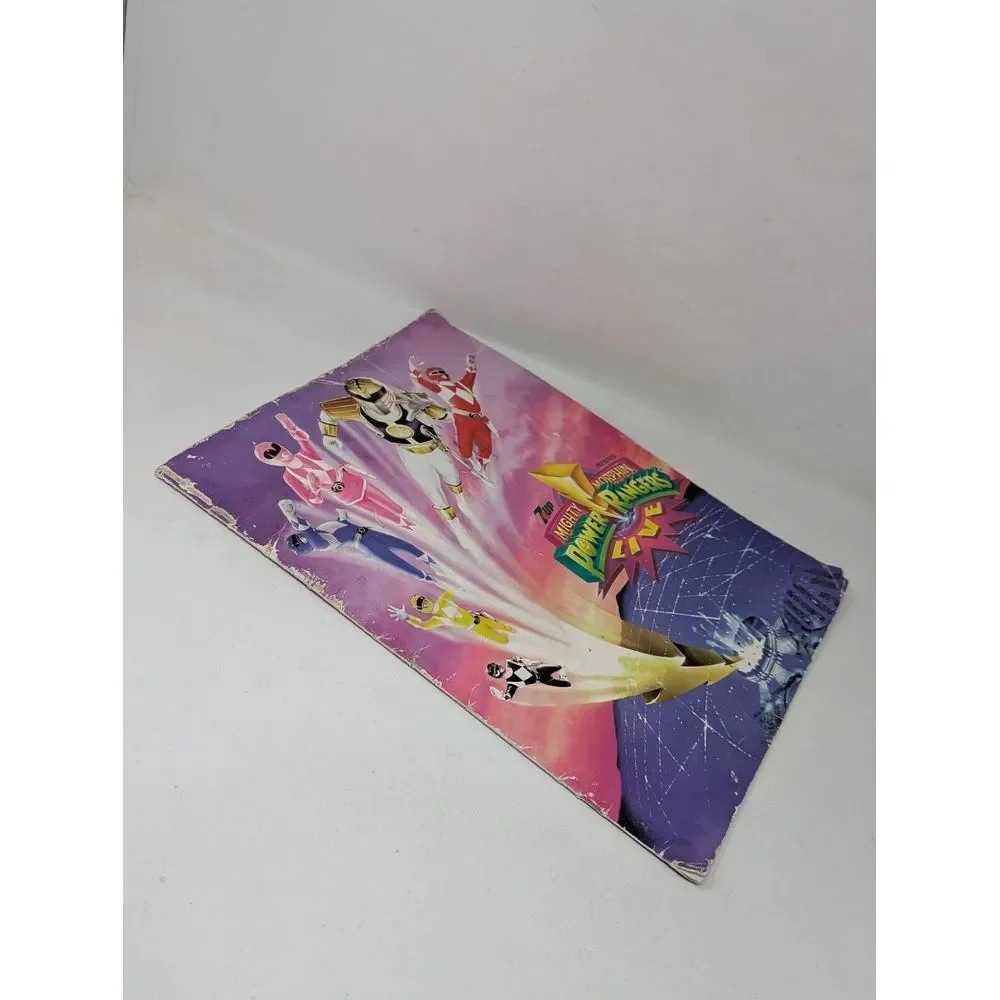 Mighty Morphin‎ Power Rangers Live Souvenir Program 1994 1995 Tour 90s On Stage